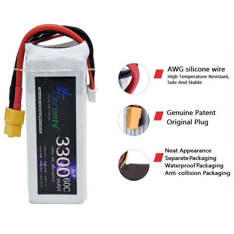 LiPo Rechargeable Battery 4S 3 - Drone Racing Battery 评论和价格