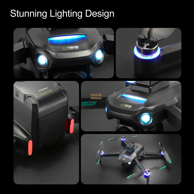 8K Dual Camera 5G WIFI FPV Rem - Drone Racing Camera 评论和价格