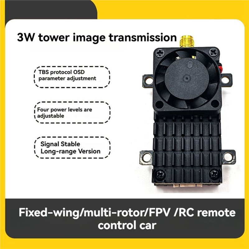 【NEW USER EXCLUSIVE】For 5-20KM - Drone Racing Transmitter 评论和价格