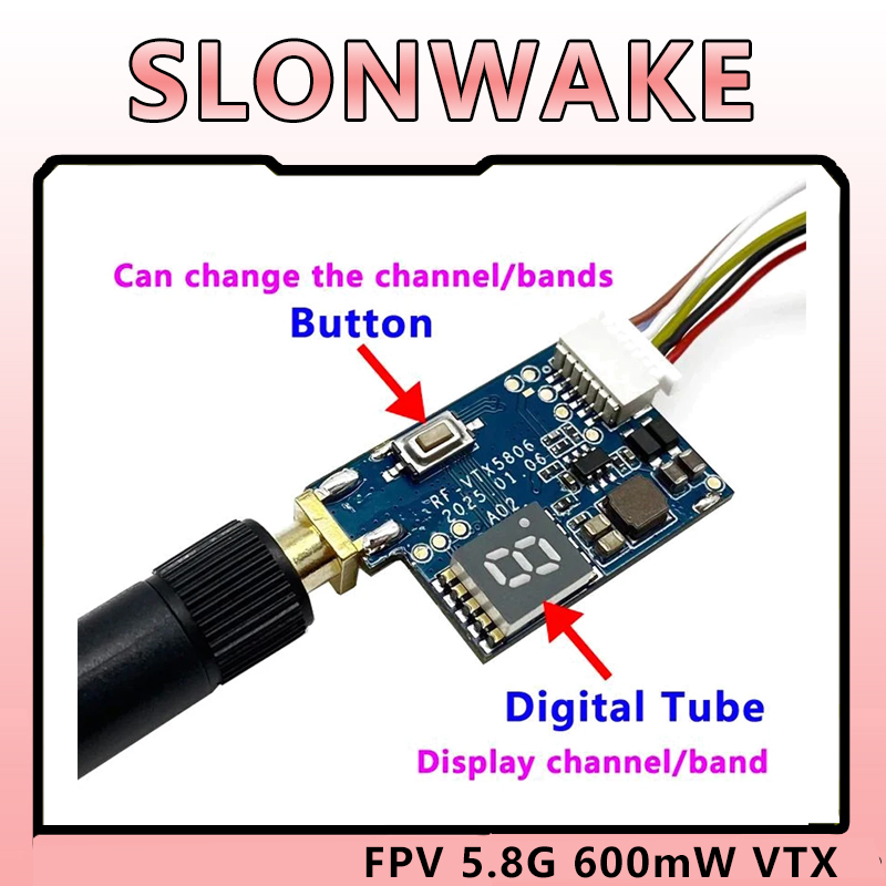 SLONWAKE 5.8G TS5823 PRO Mini  - Drone Racing Camera 评论和价格
