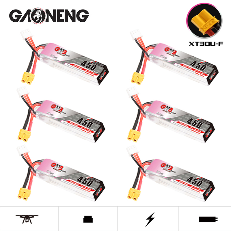 GNB LiPo Battery HV 2S 7.6V 45 - Drone Racing Battery 评论和价格