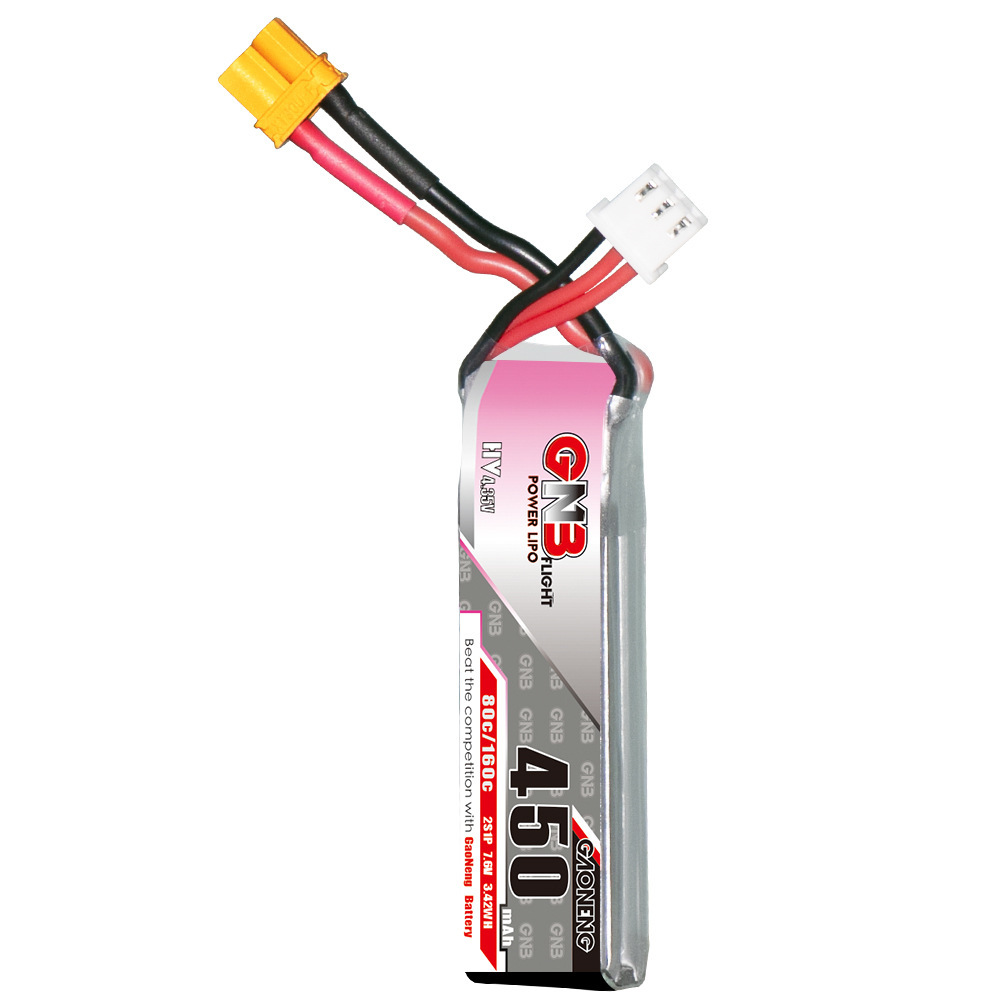 GNB LiPo Battery HV 2S 7.6V 45 - Drone Racing Battery 评论和价格