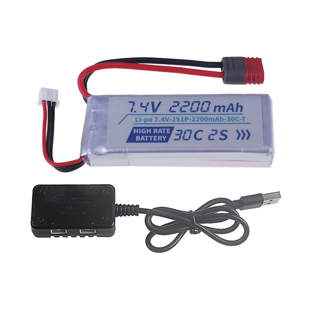 T PLUG HIGH RATE 30C 2200mah 7 - Drone Racing Battery 评论和价格