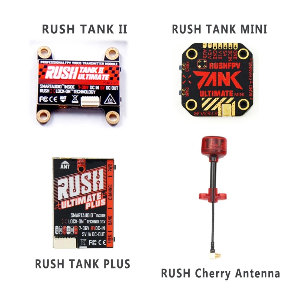 RUSH TANK Ultimate II/Mini/PLU - Drone Racing Frame 评论和价格