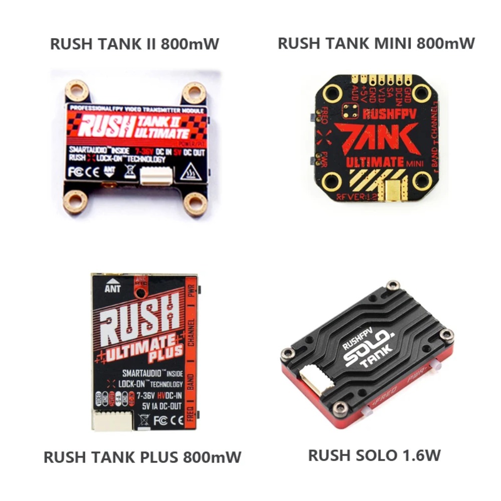 RUSH TANK Ultimate II/Mini/PLU - Drone Racing Frame 评论和价格