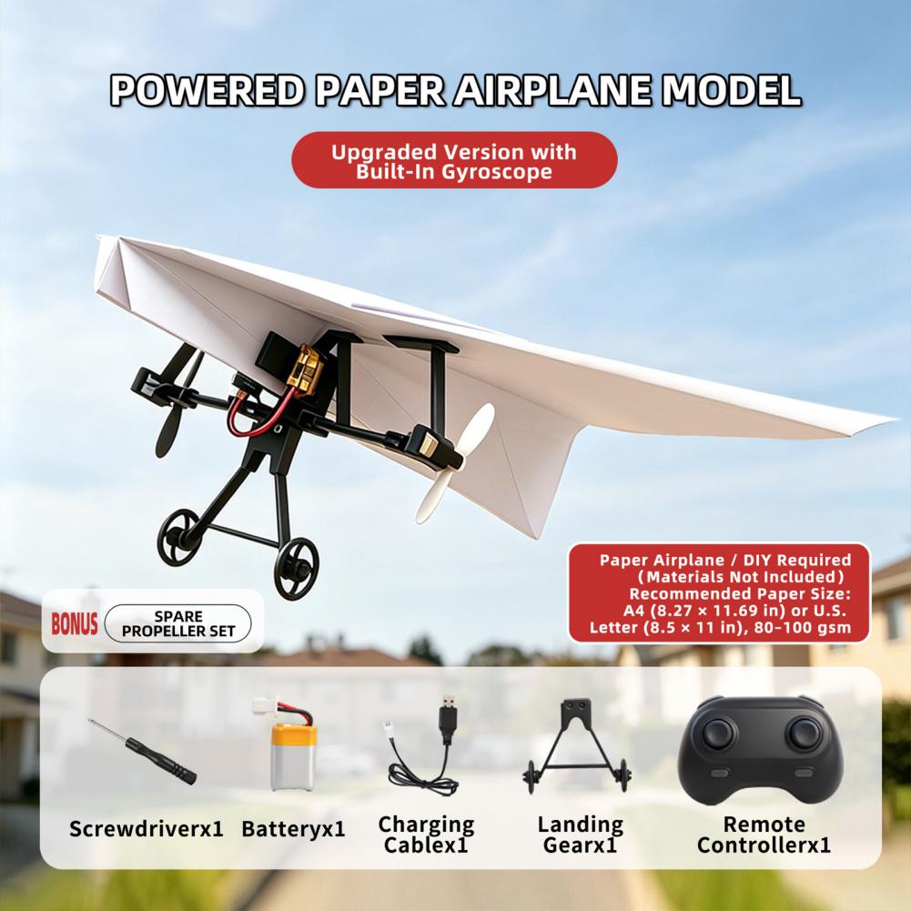 Remote Control Paper Airplane  - Drone Racing Flag 评论和价格