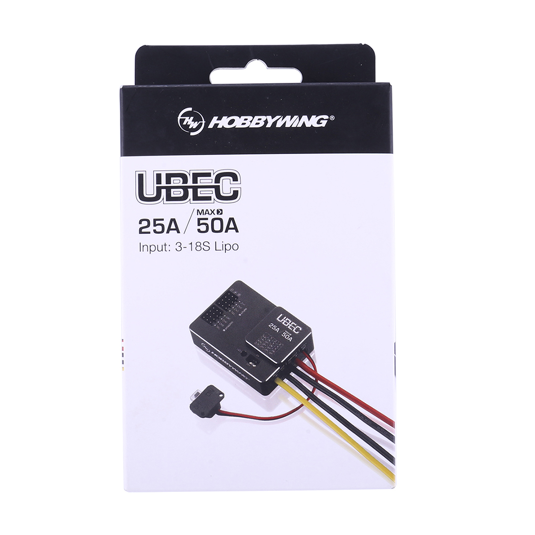 Hobbywing UBEC 25A HV 3-18S Mo - Drone Racing Esc 评论和价格